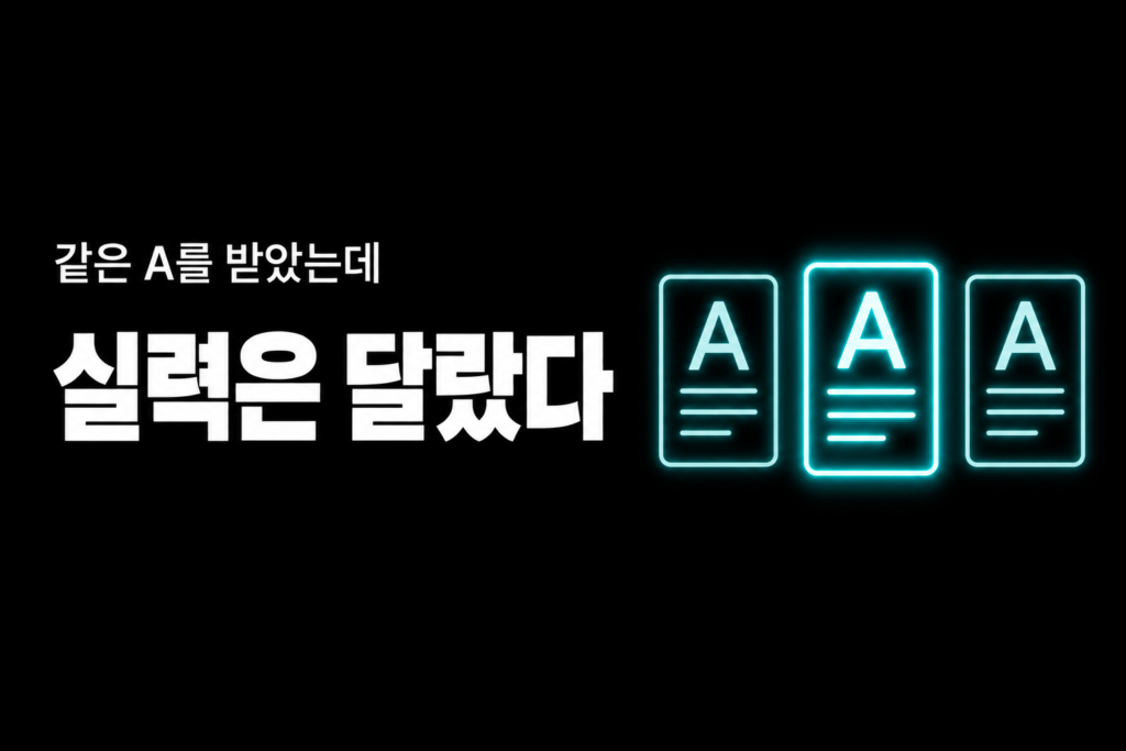 AI 성적 인플레이션, 같은 A 안에서도 차이가 난다 