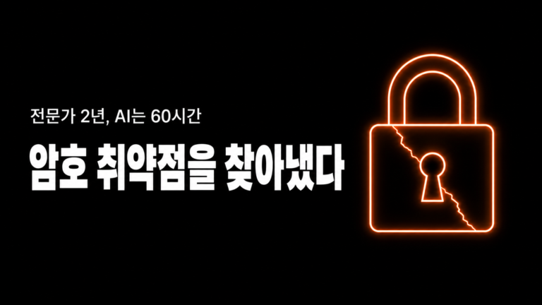 AI가 더 이상 안된다던 문제, 재탐색 끝에 새 공격법을 찾았다